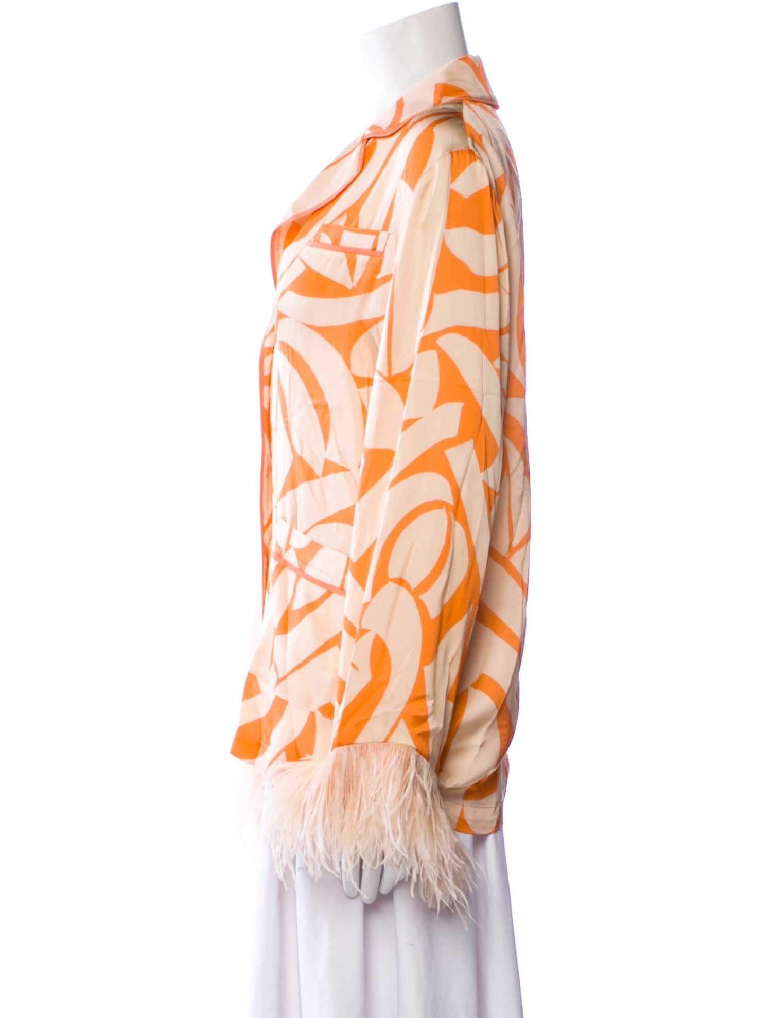 Alexis Printed Long Sleeve Blouse